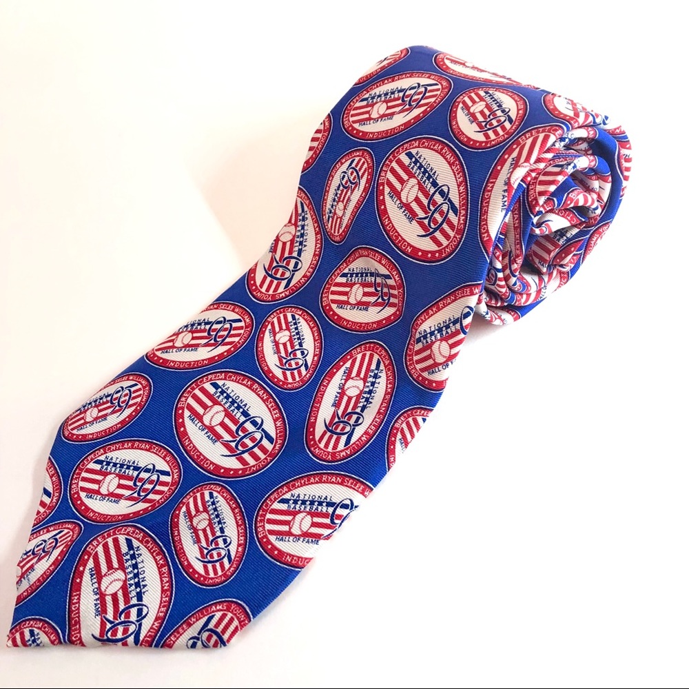 99’ Baseball Hall of Fame Silk Tie Made in USA
